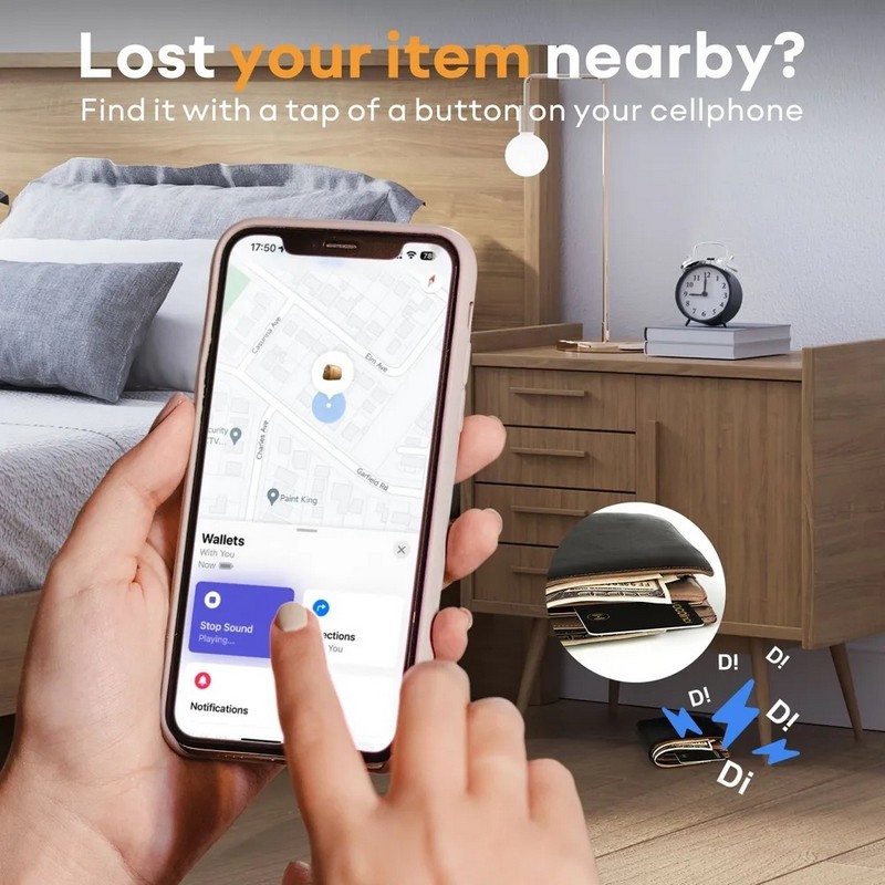 картинка Карта VOCOlinc Slim Tag VT2403 BT трекер для ios, шт. от магазина "мир Электроники"