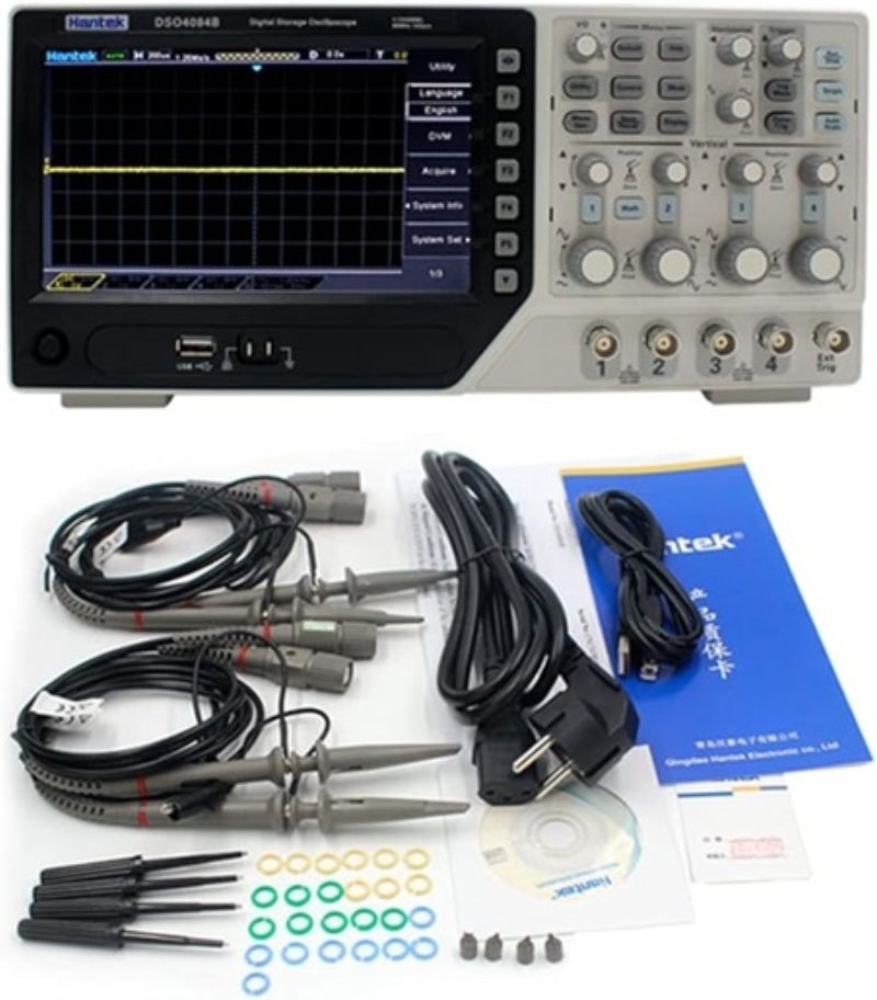 картинка Осциллограф Hantek DSO4254B до 250 мГц, 4 канала от магазина "мир Электроники"