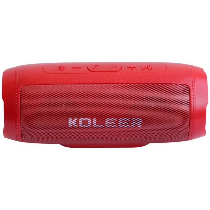 картинка Колонка Bluetooth Koleer Better s1000 красный от магазина "мир Электроники"