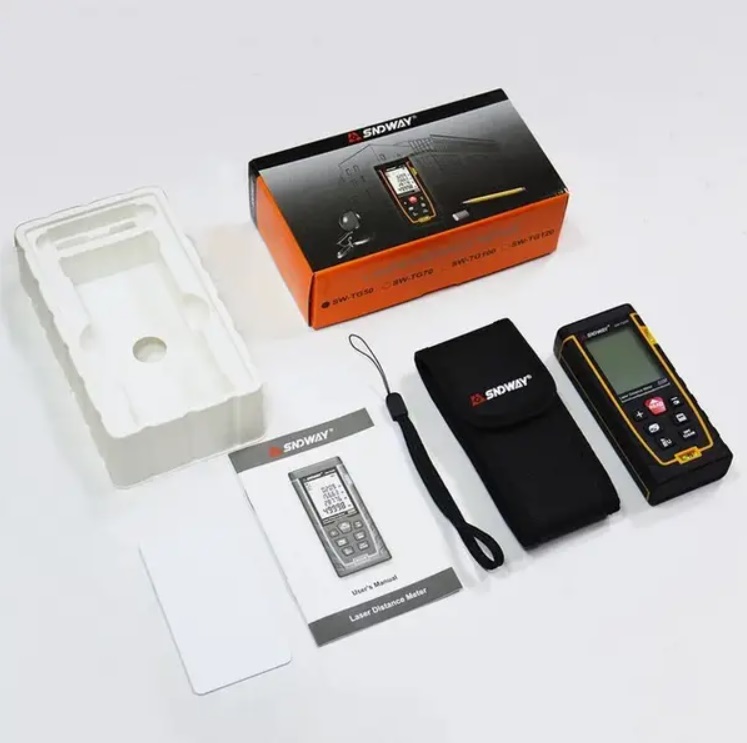 картинка Лазерный дальномер SNDWAY SW-50BG от магазина "мир Электроники"