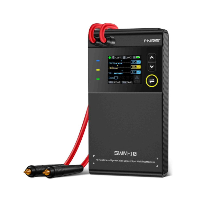 картинка Точечная сварка FNIRSI SWM-10, 5000 мАч, до 0.25 мм от магазина "мир Электроники"