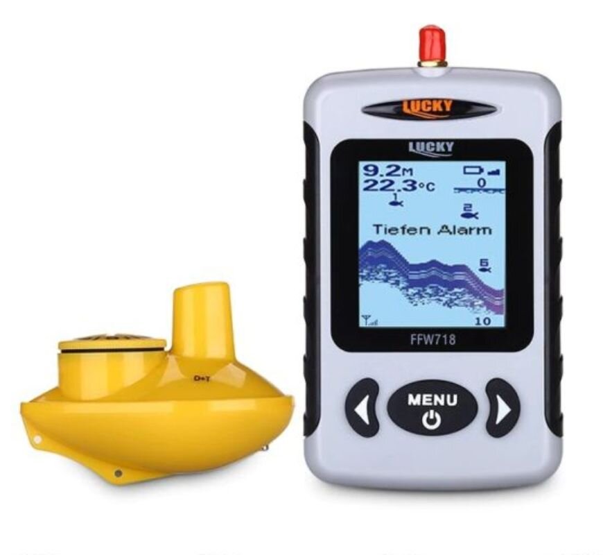 картинка Эхолот сонар Lucky FFW718 для поиска и обнаружения рыбы до 40 м от магазина "мир Электроники"
