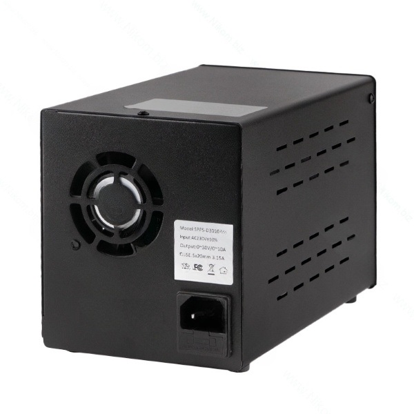 картинка Блок питания KUAIQU SPPS-D3010, 0-30В / 10А, память, USB, черный от магазина "мир Электроники"
