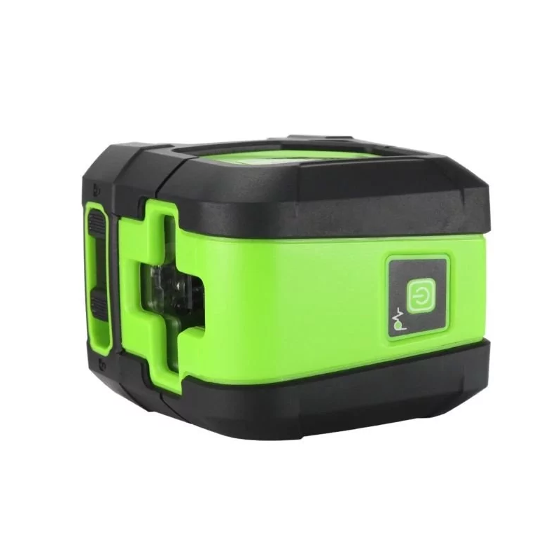 картинка Самовыравнивающийся лазерный уровень, нивелир SNDWAY SW-311G. 2-линии, зеленый от магазина "мир Электроники"