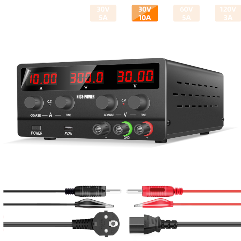 картинка Лабораторный блок питания NICE SPS-H3010 30В / 10А от магазина "мир Электроники"