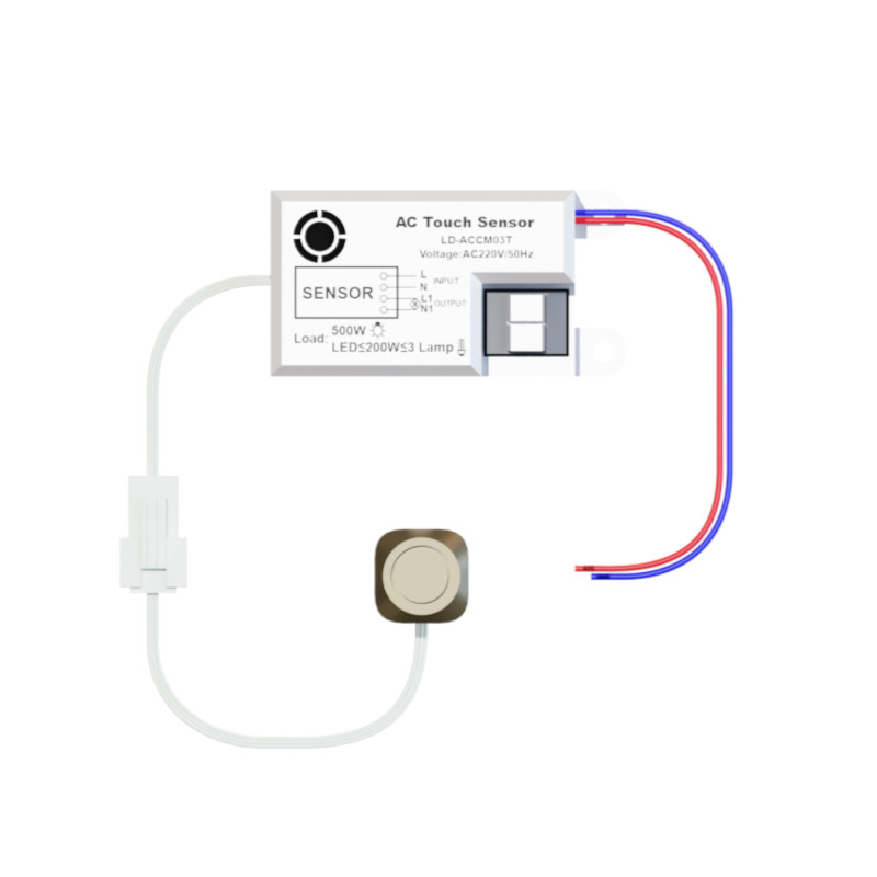 картинка Сенсорный выключатель LD-61, 220В до 500 Вт, движение руки от магазина "мир Электроники"