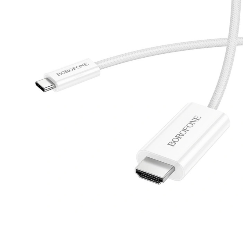 картинка Адаптер конвертор BOROFONE DH10, Type-C на HDMI (HDTV) от магазина "мир Электроники"